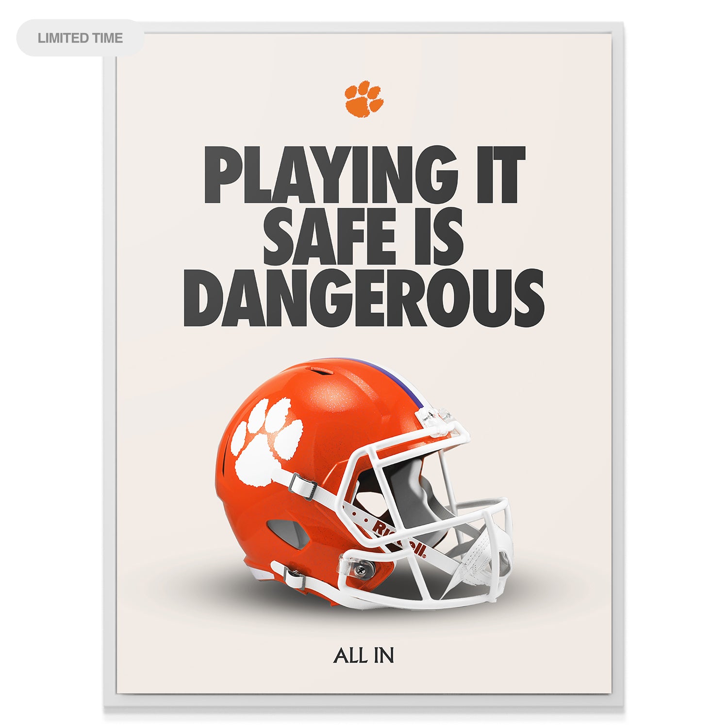 Clemson - Playing It Safe