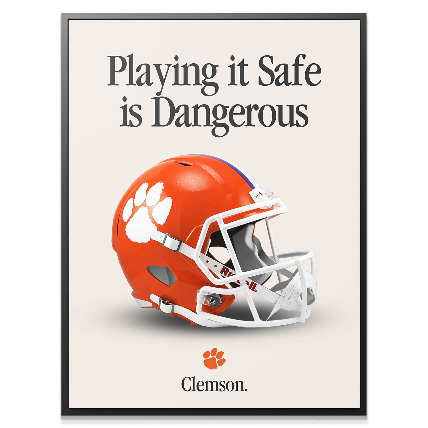 Clemson - Playing It Safe V2 - IKONICK - College Football