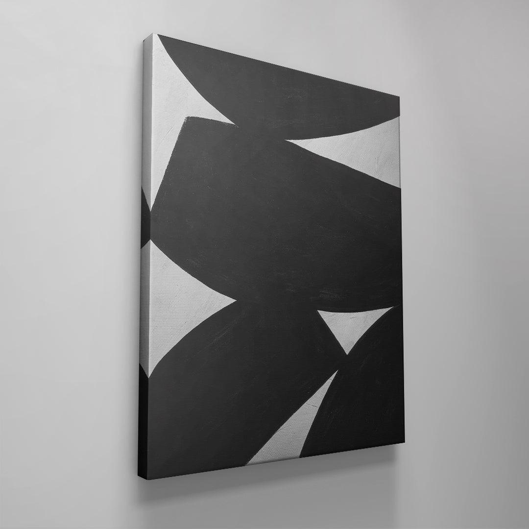 Colliding Shapes Black N.5 - IKONICK - John Faifer