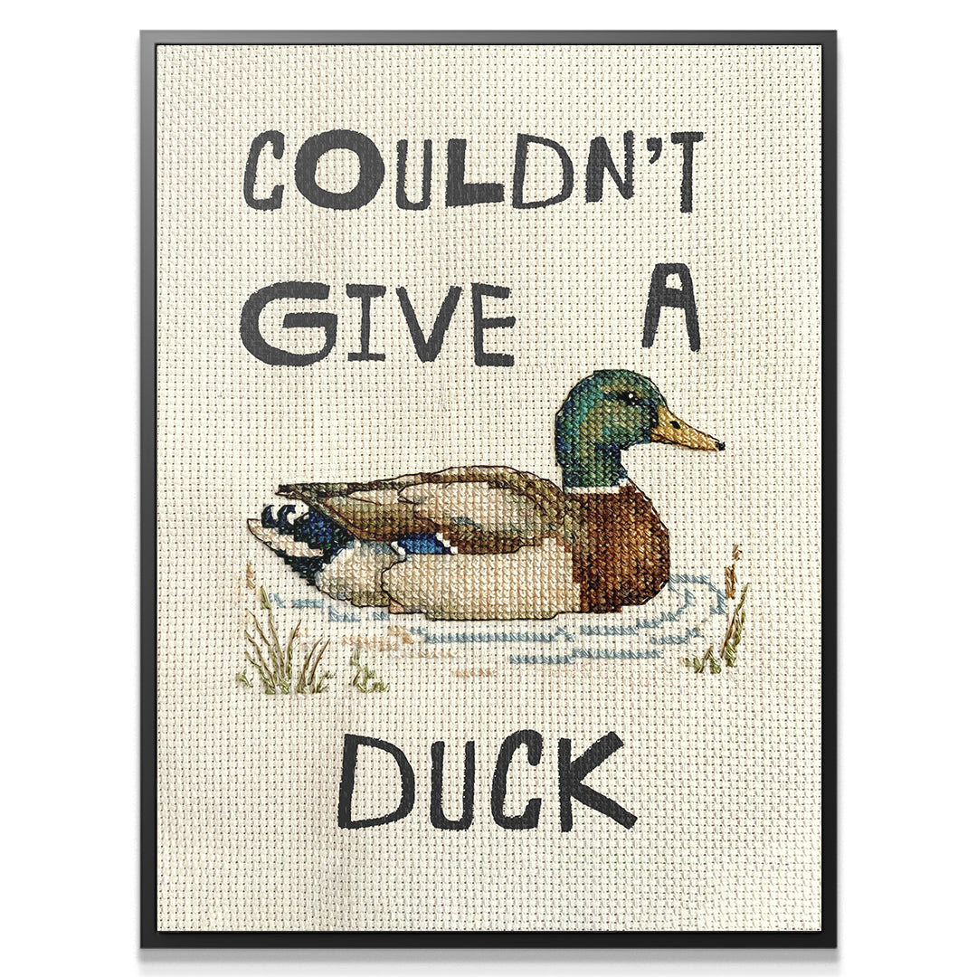 Couldn't Give A Duck Stitch