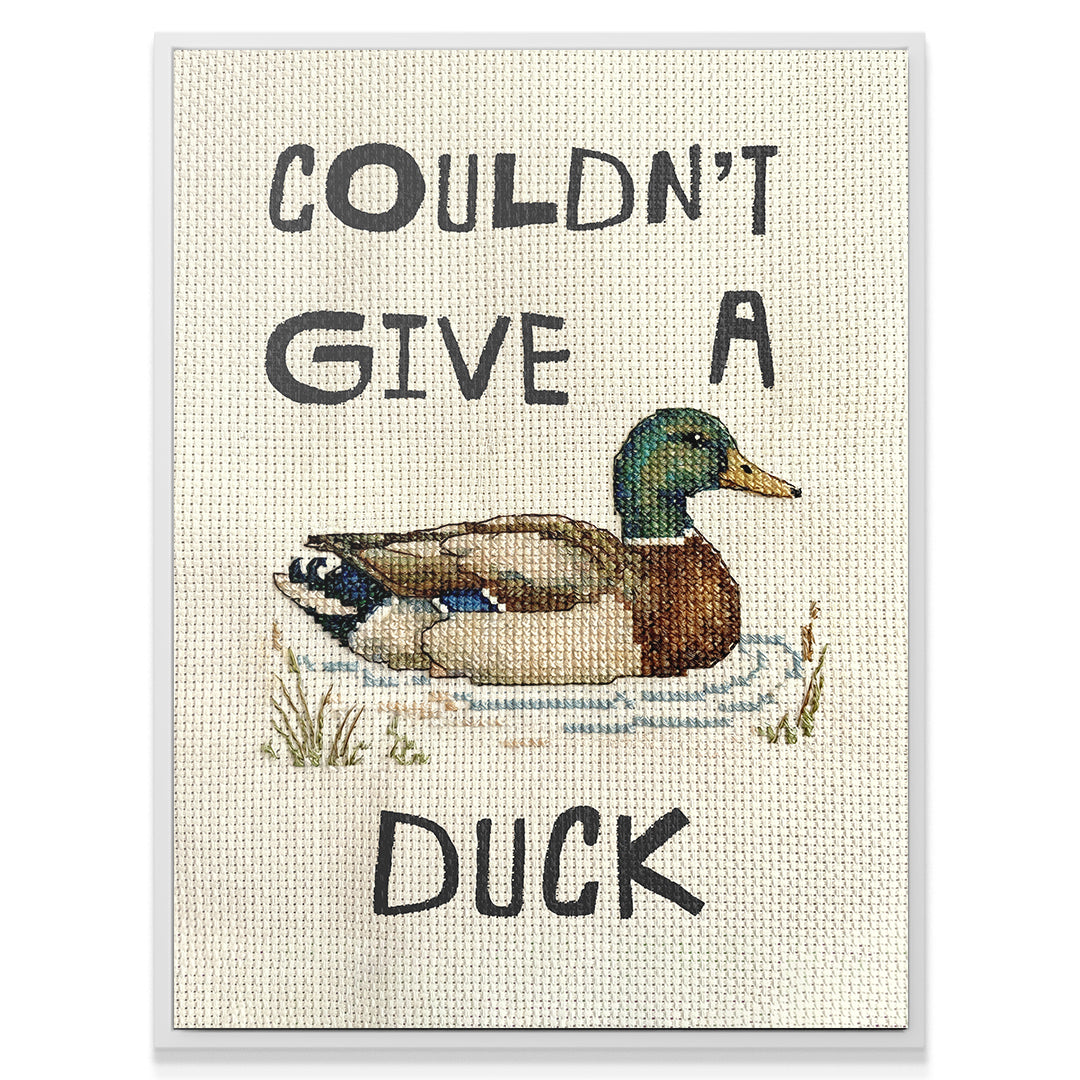 Couldn't Give A Duck Stitch