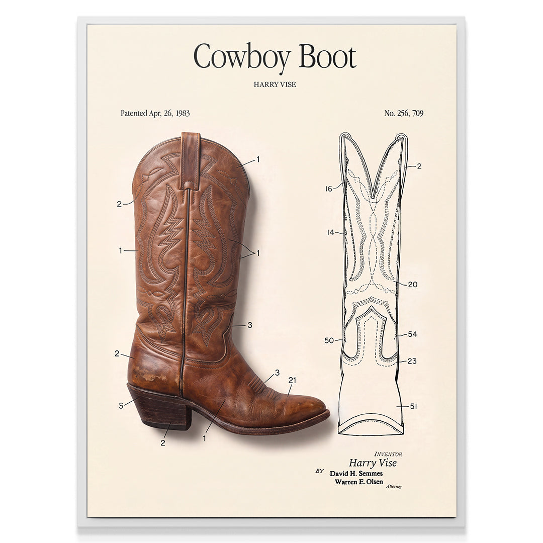 Cowboy Boot Patent