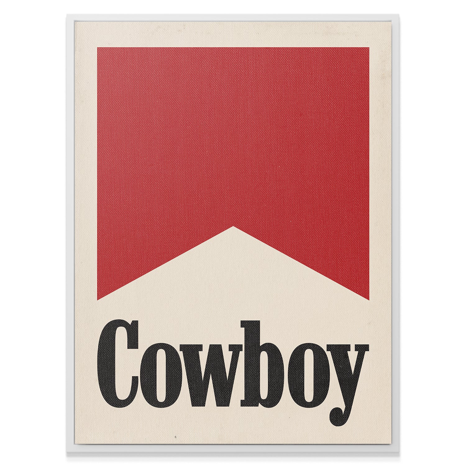 Cowboy - Marlboro - Official IKONICK Canvas Art
