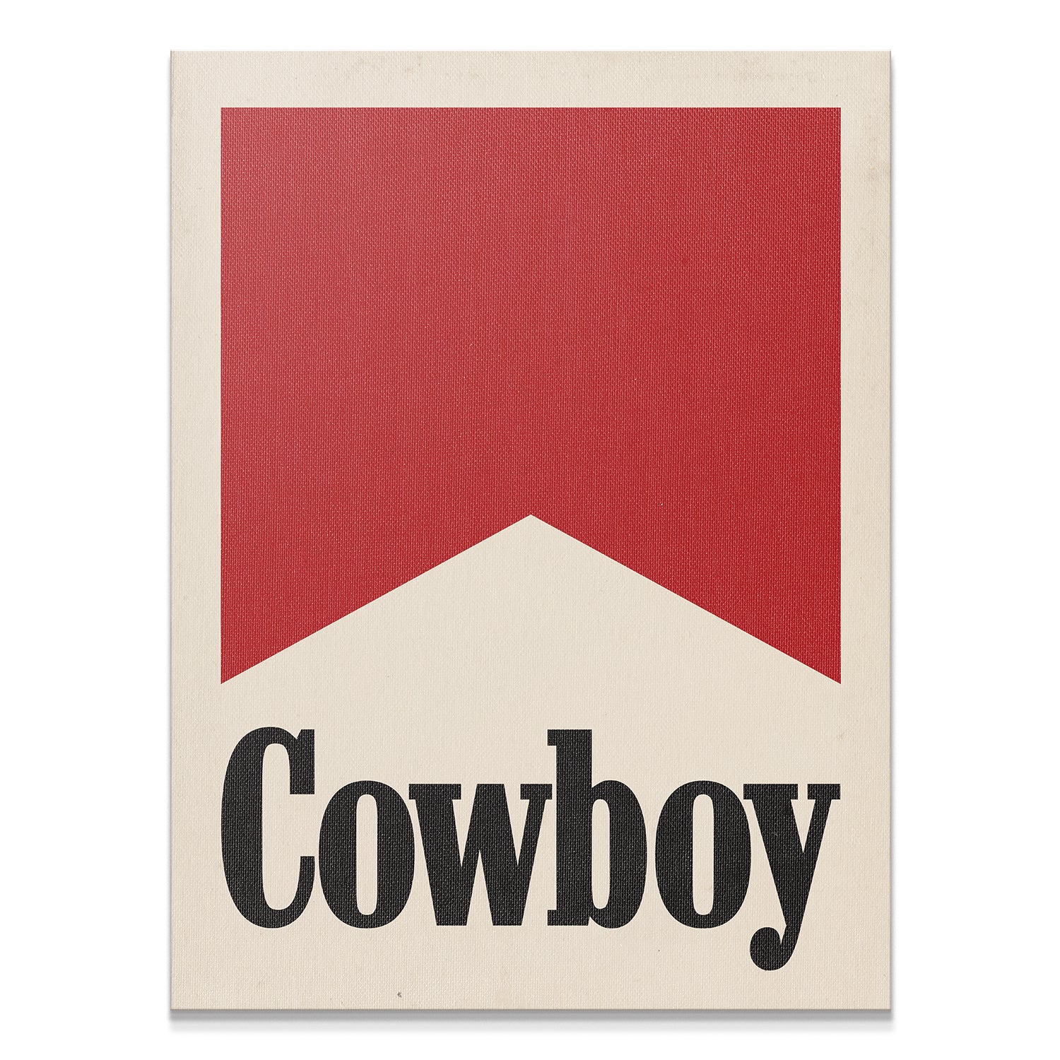 Cowboy - Marlboro - Official IKONICK Canvas Art