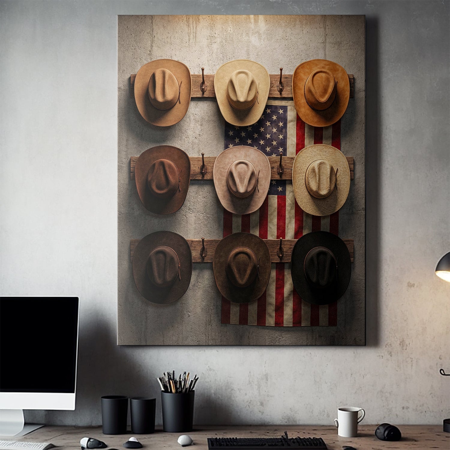 Cowboy Hat Wall