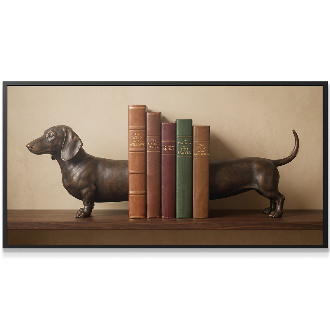 Dachshund Bookend