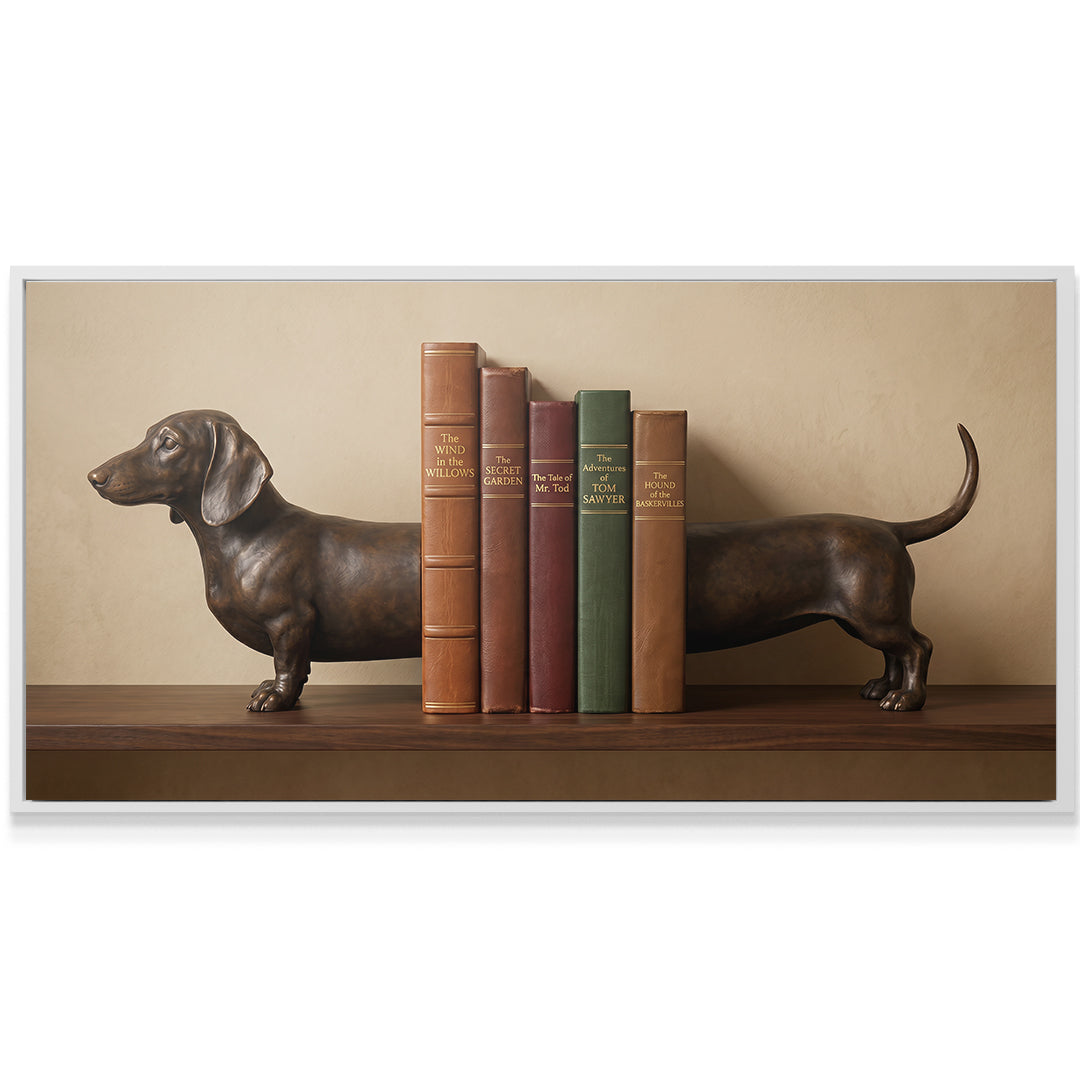 Dachshund Bookend