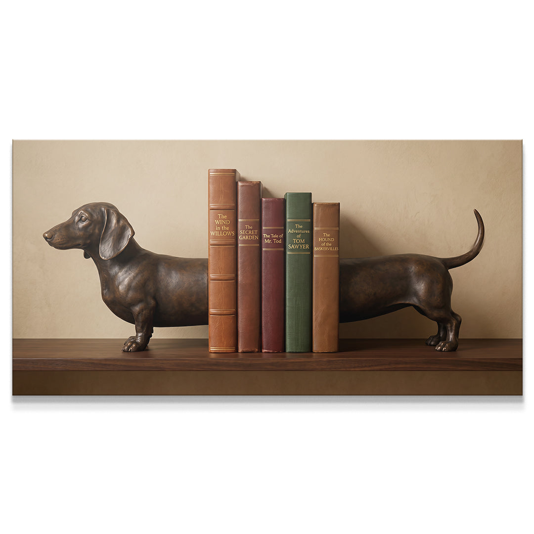 Dachshund Bookend