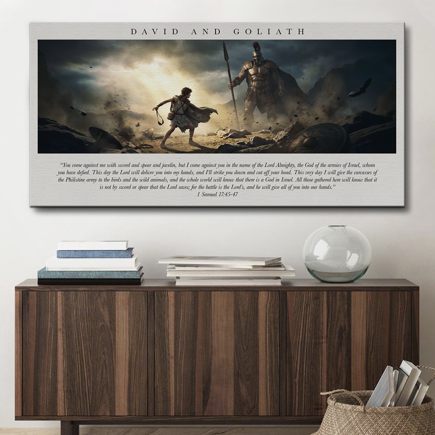 David And Goliath - IKONICK - BIBLE