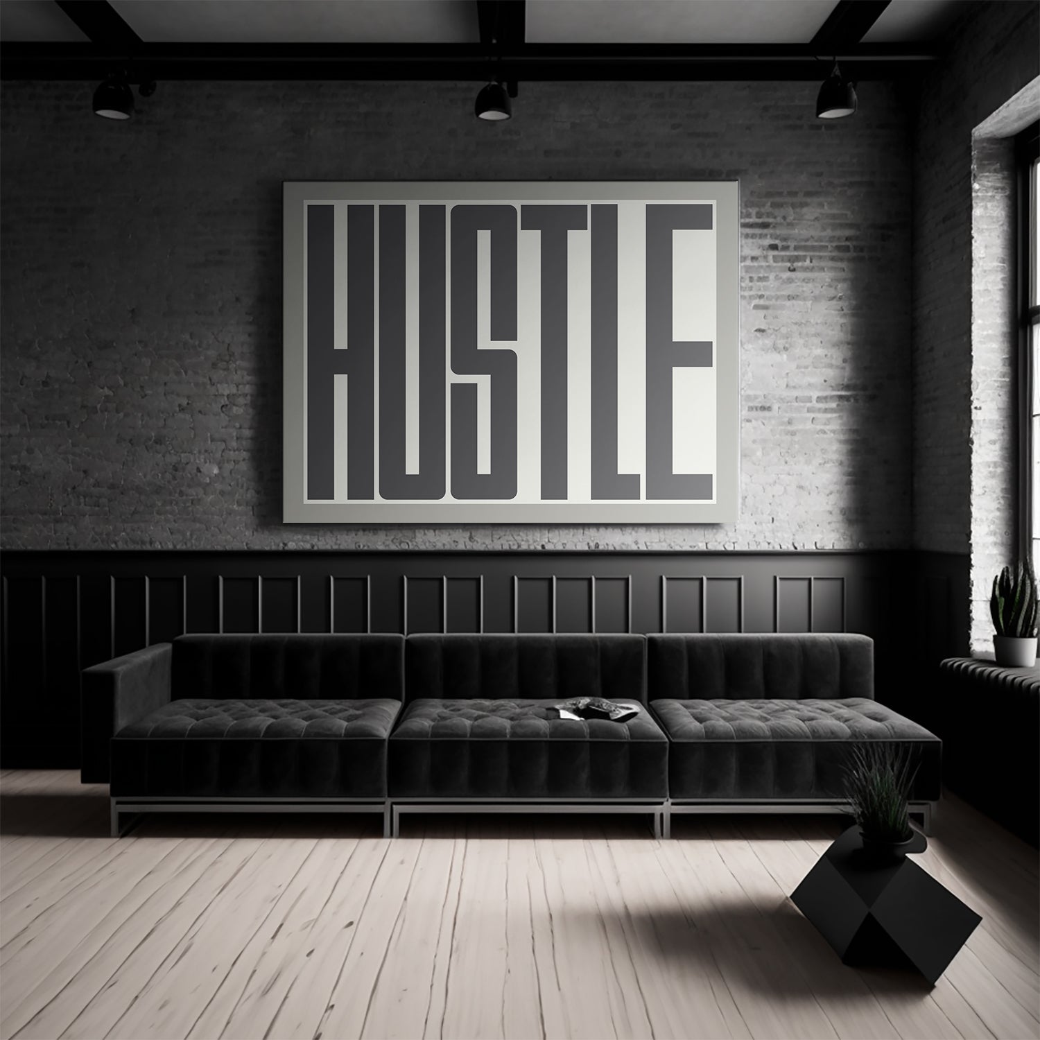 Motivational Canvas Art Designed