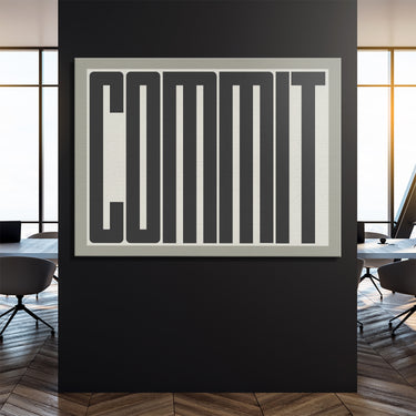 Motivational Canvas Art Designed