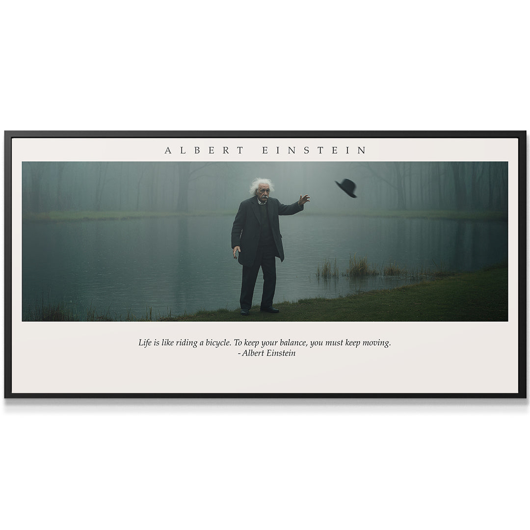 Albert Einstein - Keep Moving
