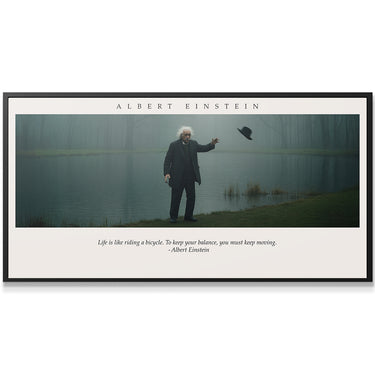 Albert Einstein - Keep Moving