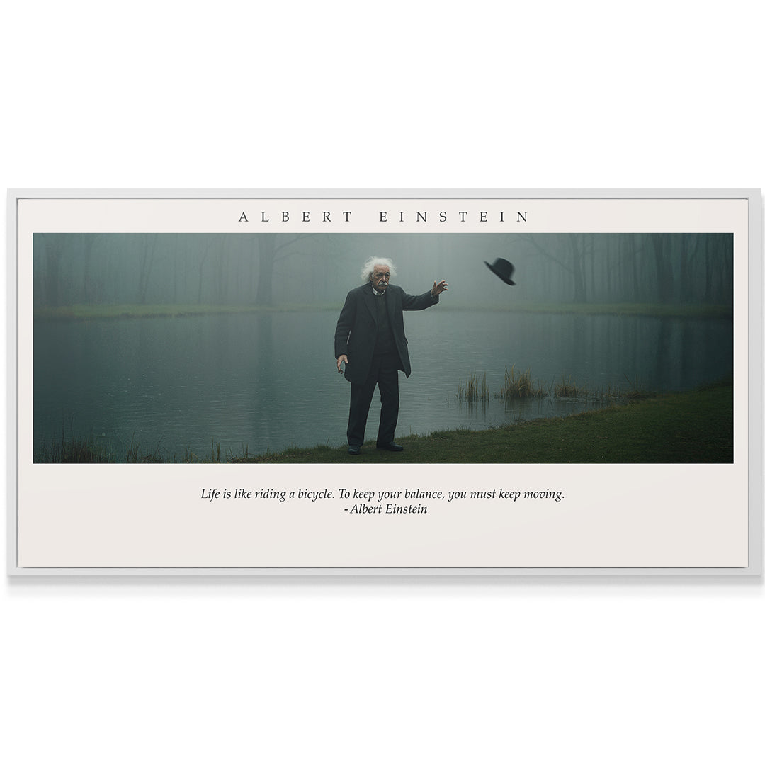 Albert Einstein - Keep Moving