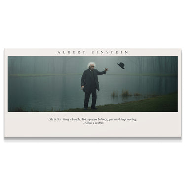 Albert Einstein - Keep Moving