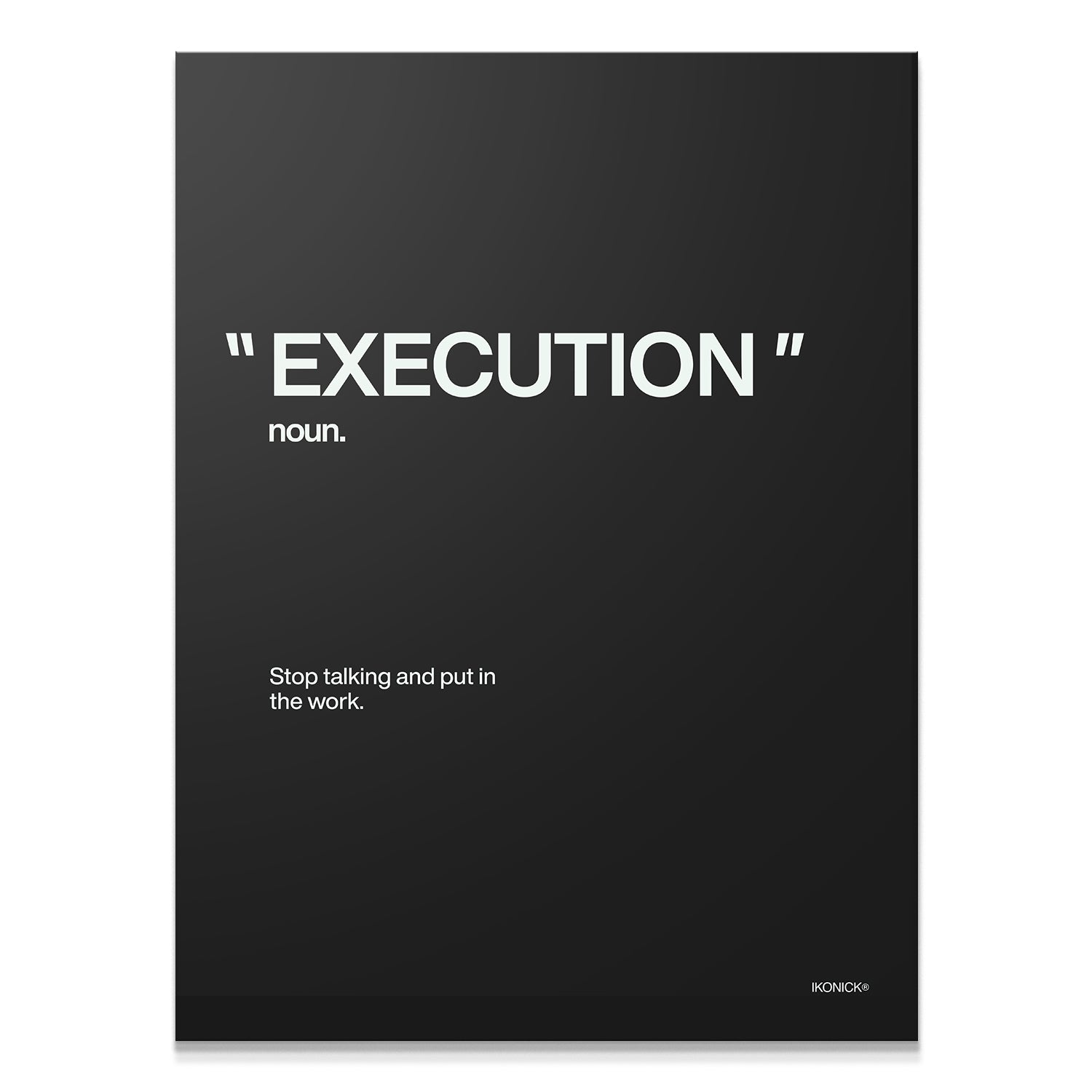 Execution Definition