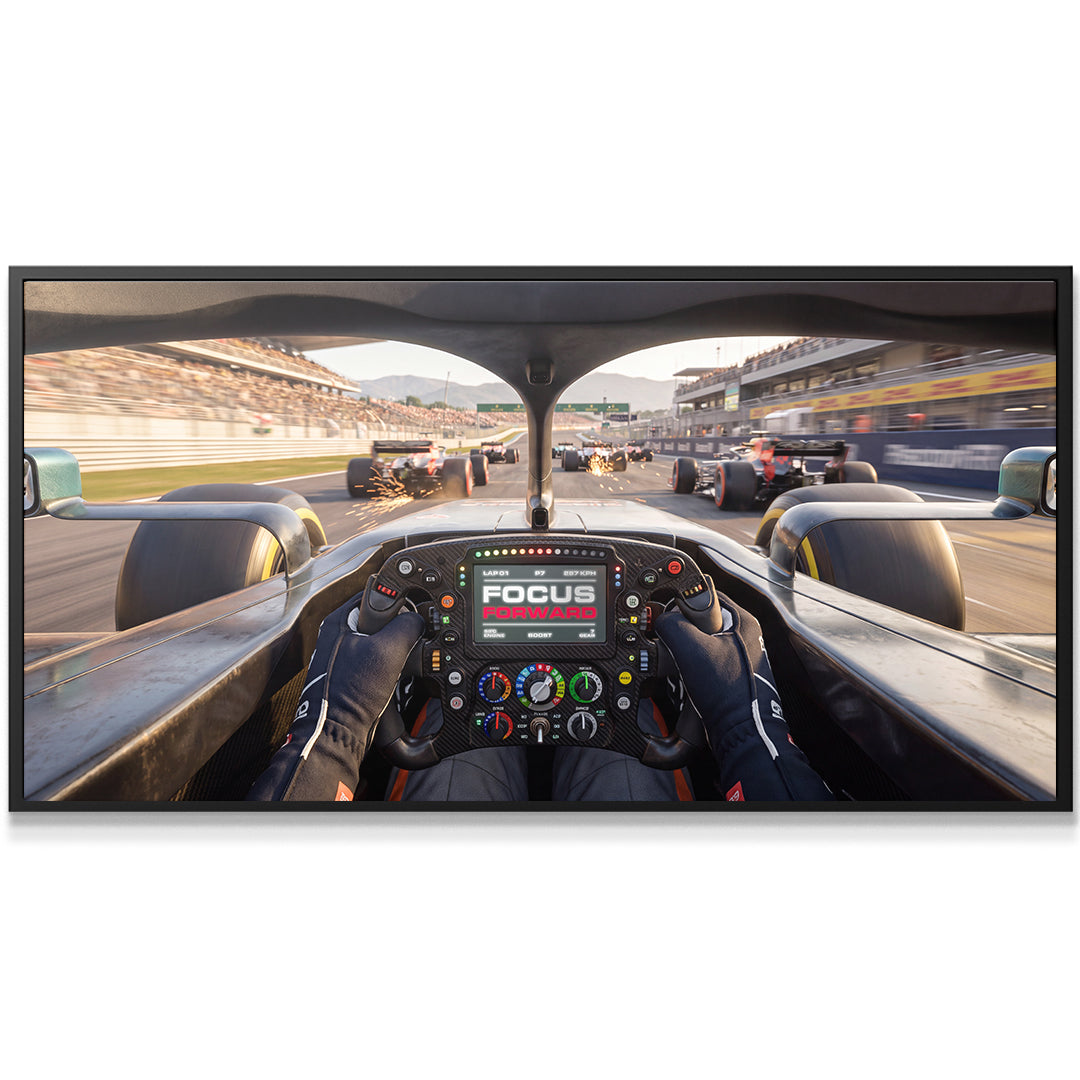 F1 Cockpit Focus Forward