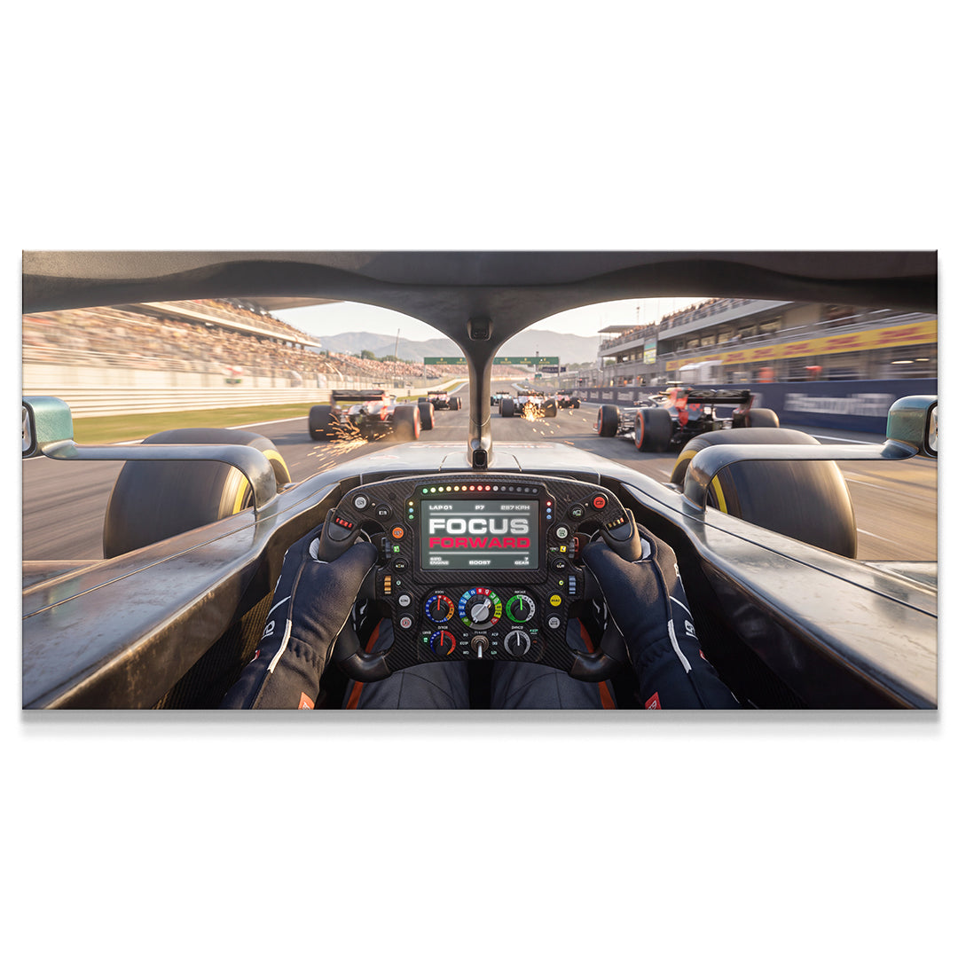 F1 Cockpit Focus Forward