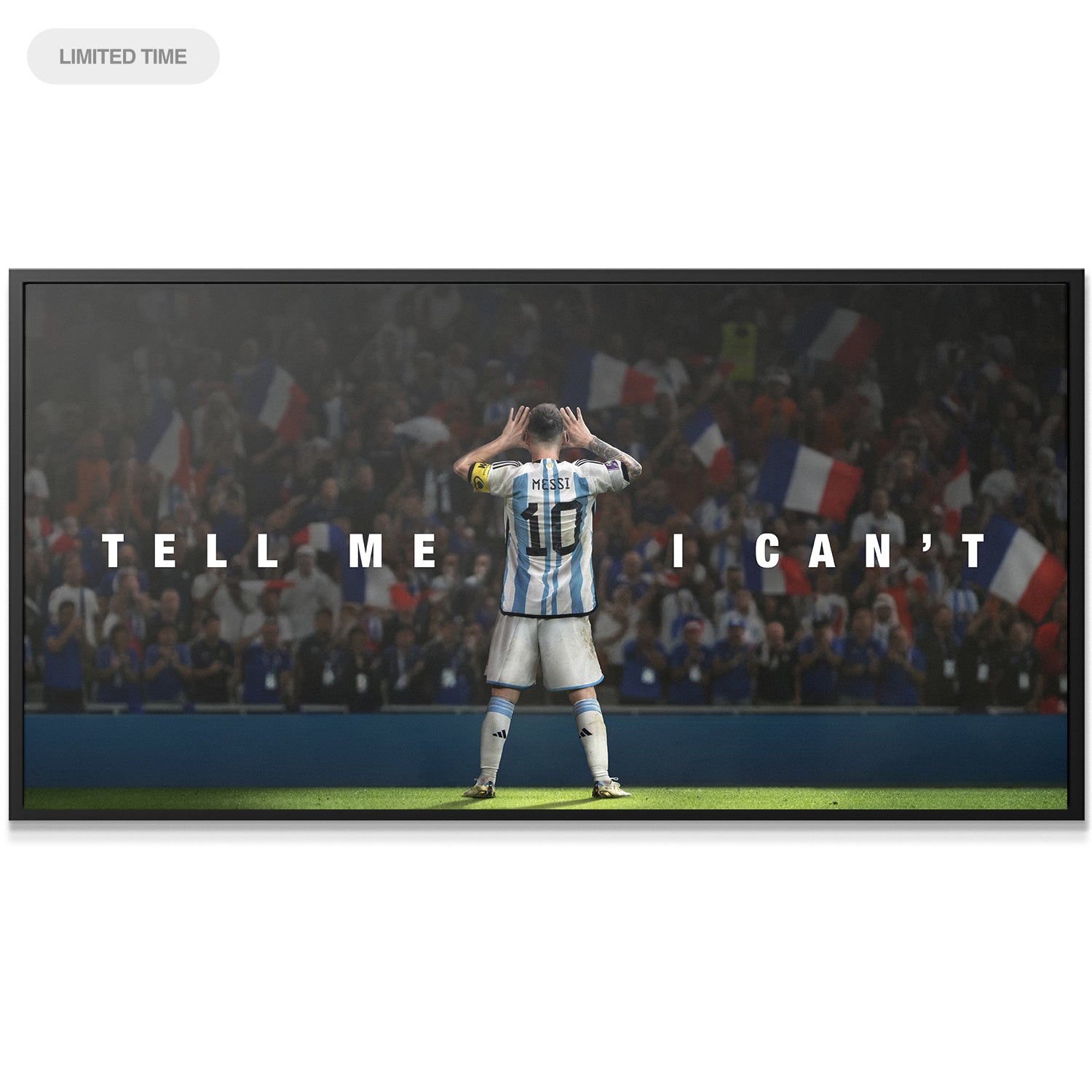 Messi - Tell Me I Can't - IKONICK - Lionel Messi