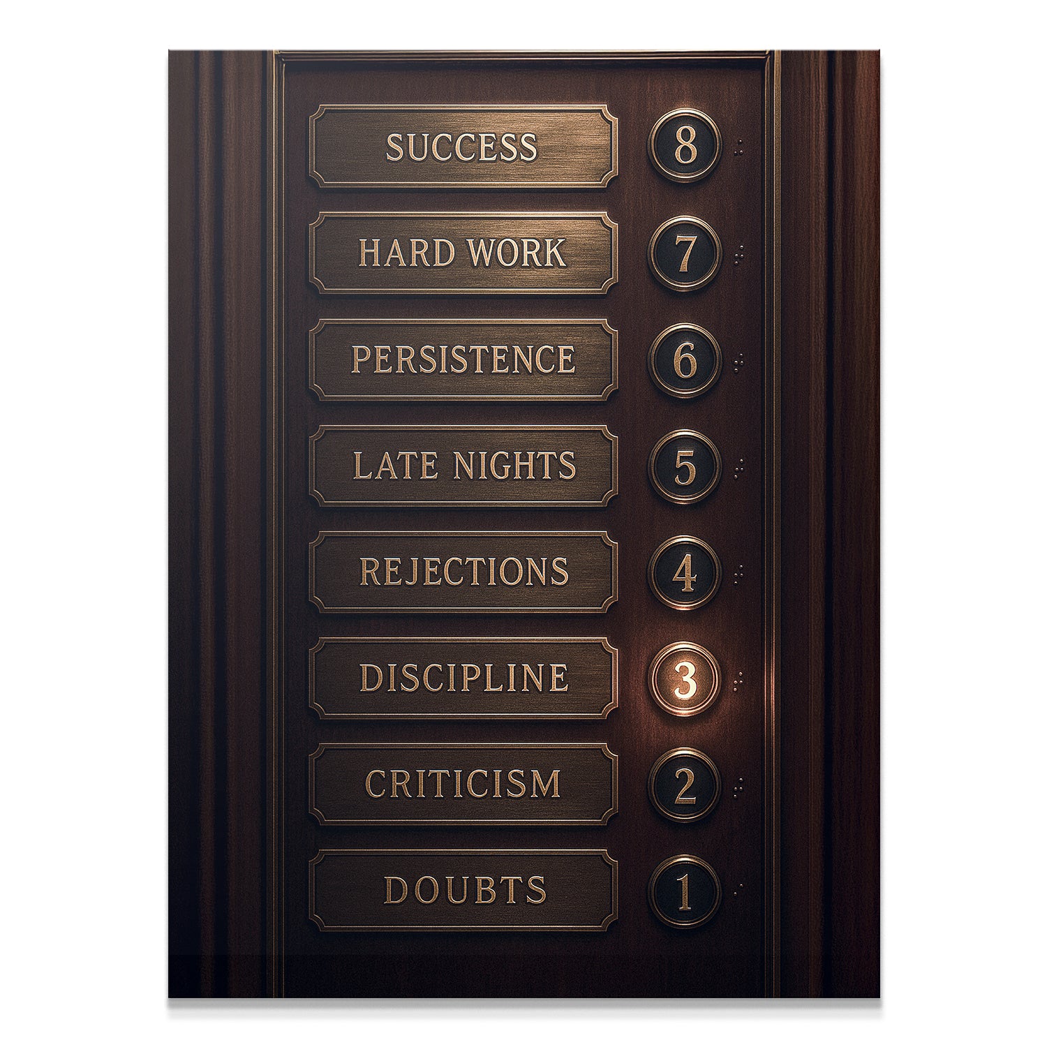 Floors To Success or Success Elevator - IKONICK - IKONICK Original