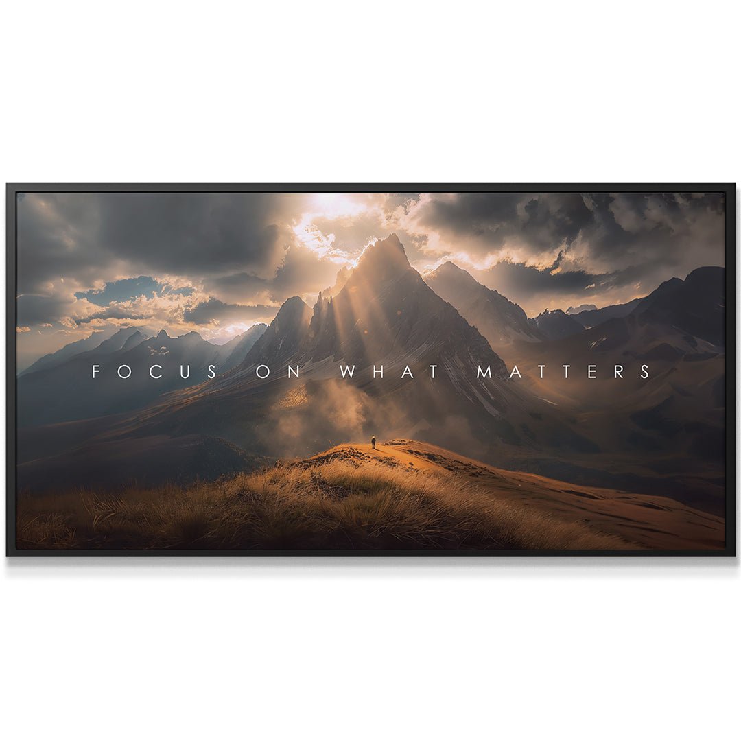 Focus On What Matters - IKONICK - IKONICK Original