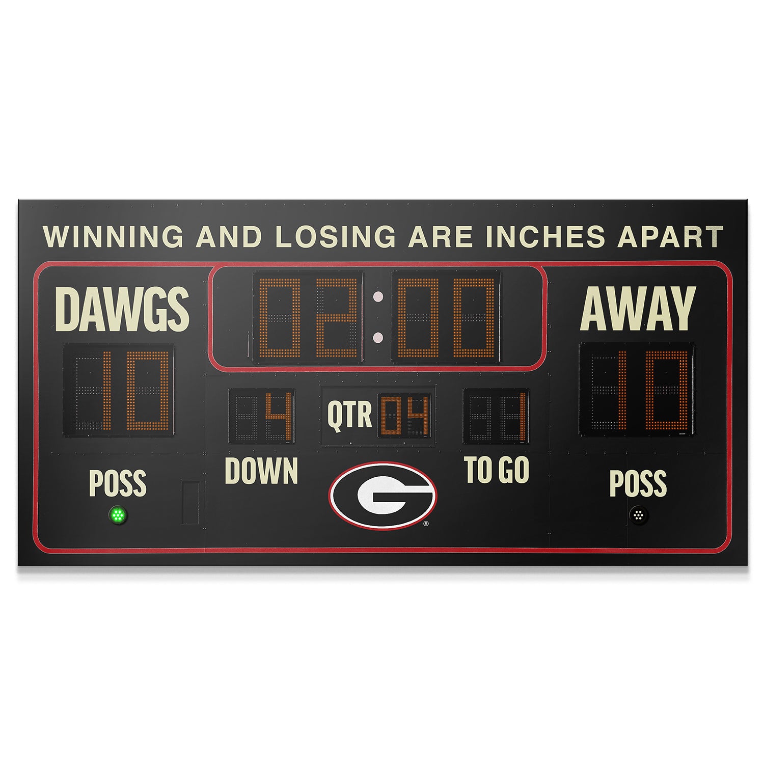 Georgia - Scoreboard - IKONICK - College Football