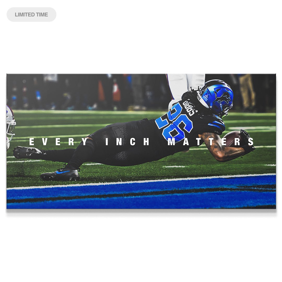 Jahmyr Gibbs - Every Inch Matters - IKONICK - Jahmyr Gibbs