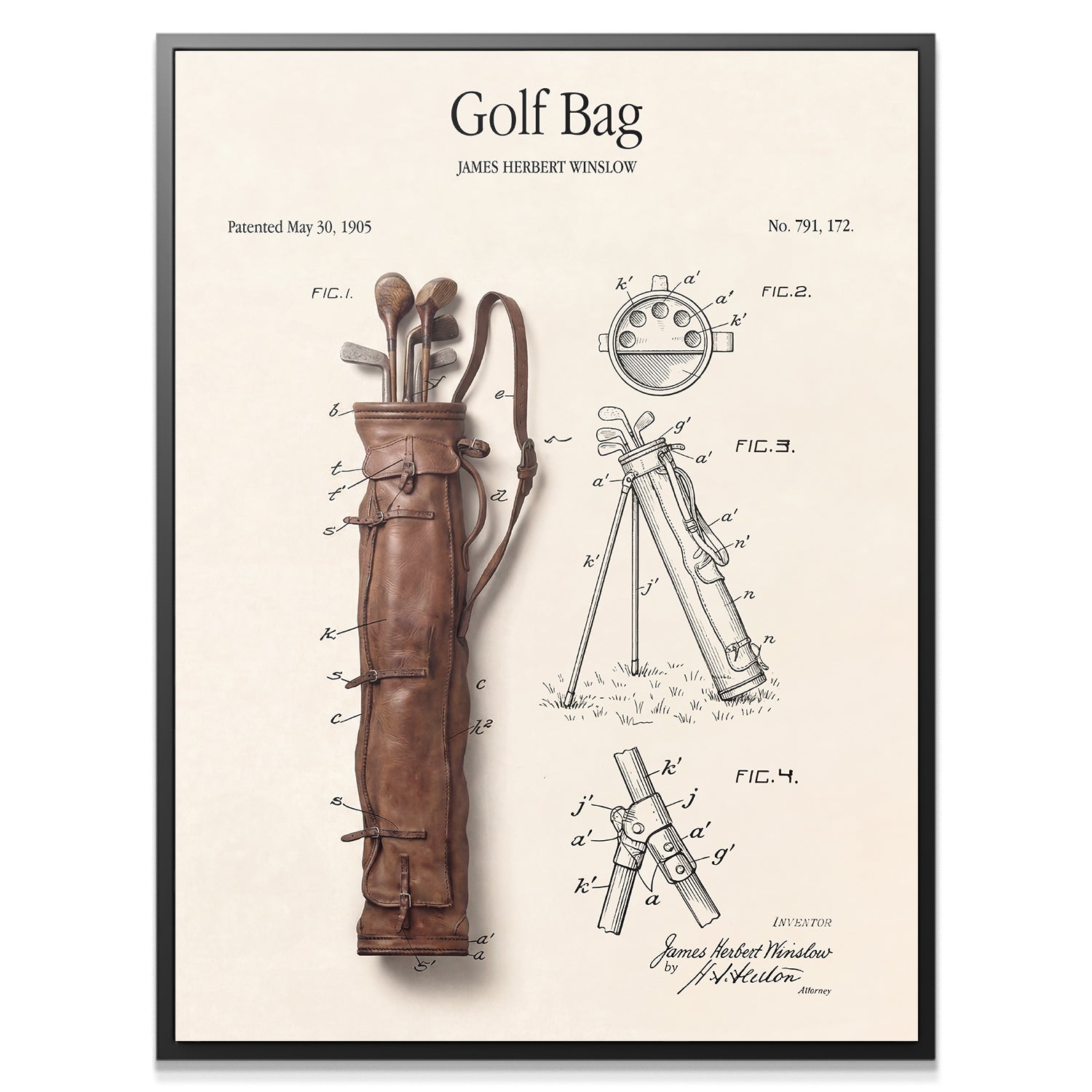 Golf Bag Patent