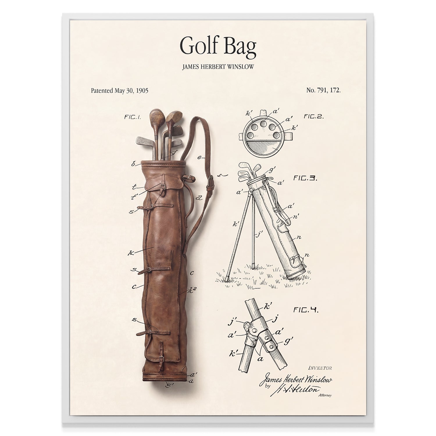 Golf Bag Patent