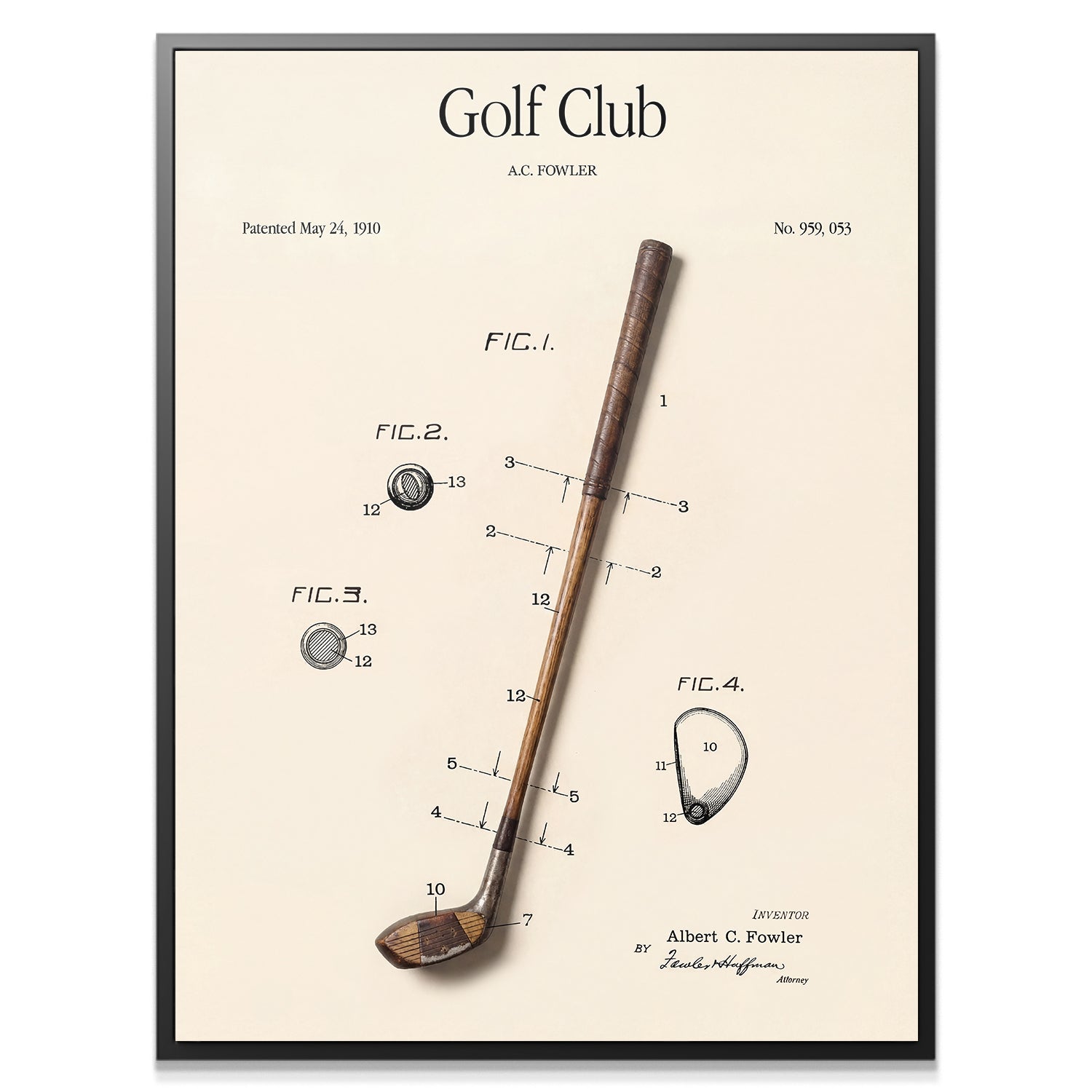 Golf Club Patent