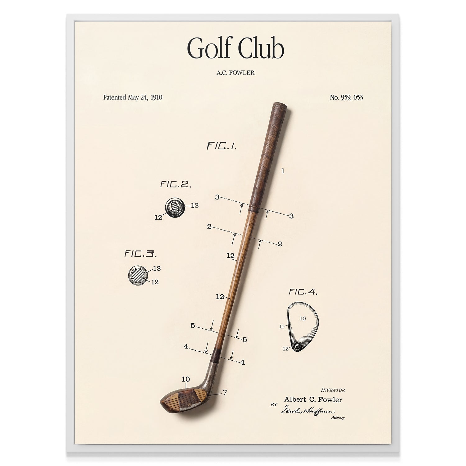 Golf Club Patent