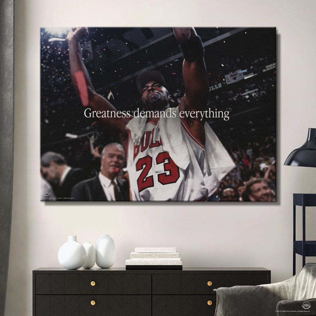 Michael Jordan - Greatness Demands Everything - IKONICK - Michael Jordan