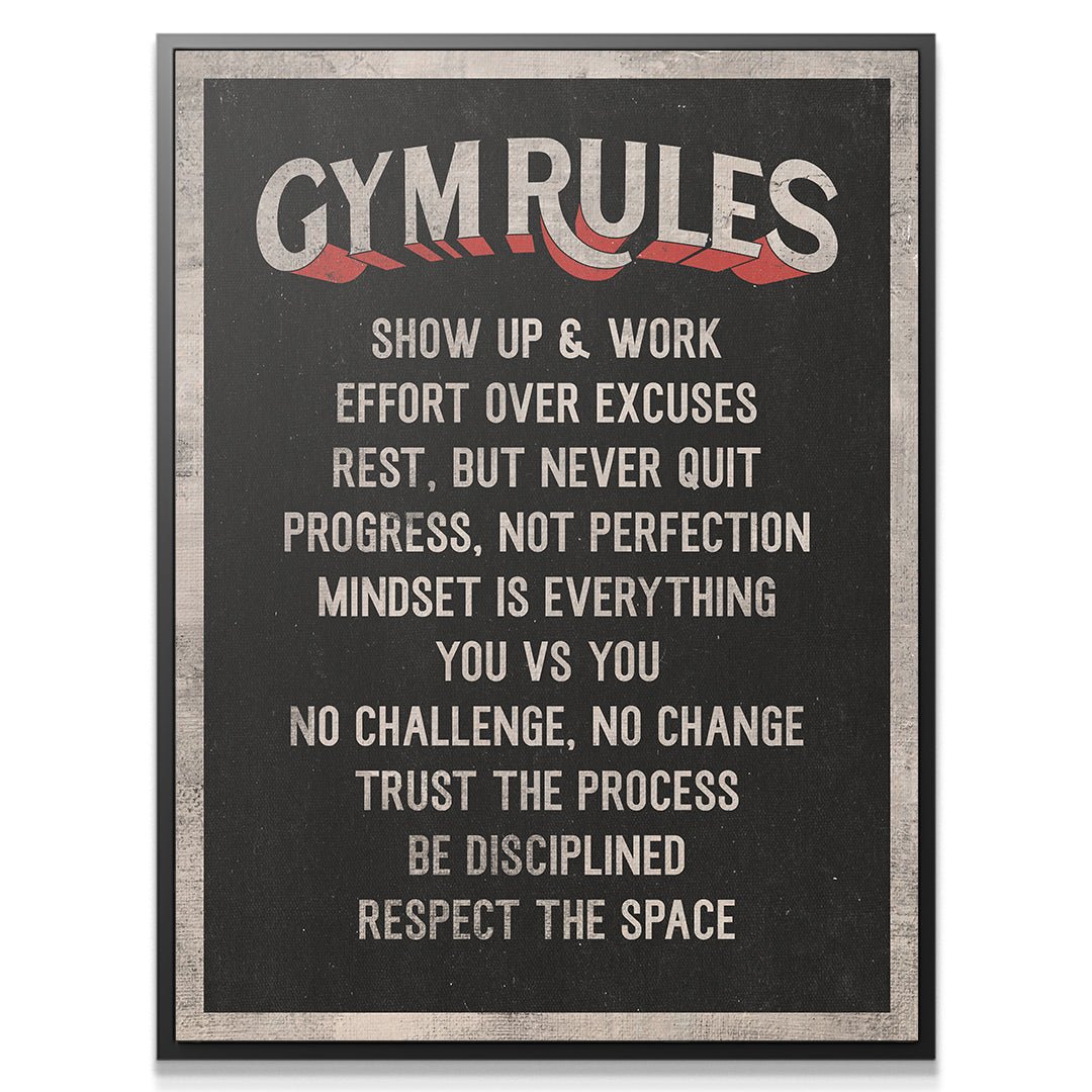 Gym Rules