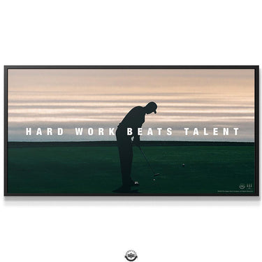 Tiger Woods - Hard Work Beats Talent