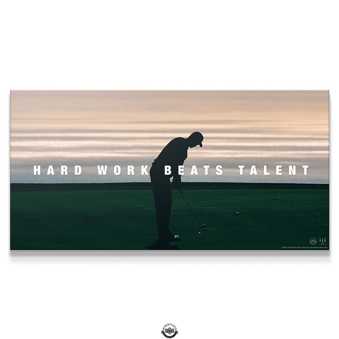 Tiger Woods - Hard Work Beats Talent - IKONICK - Tiger Woods