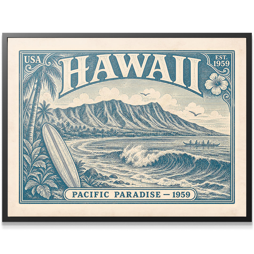 Hawaii Postage Stamp
