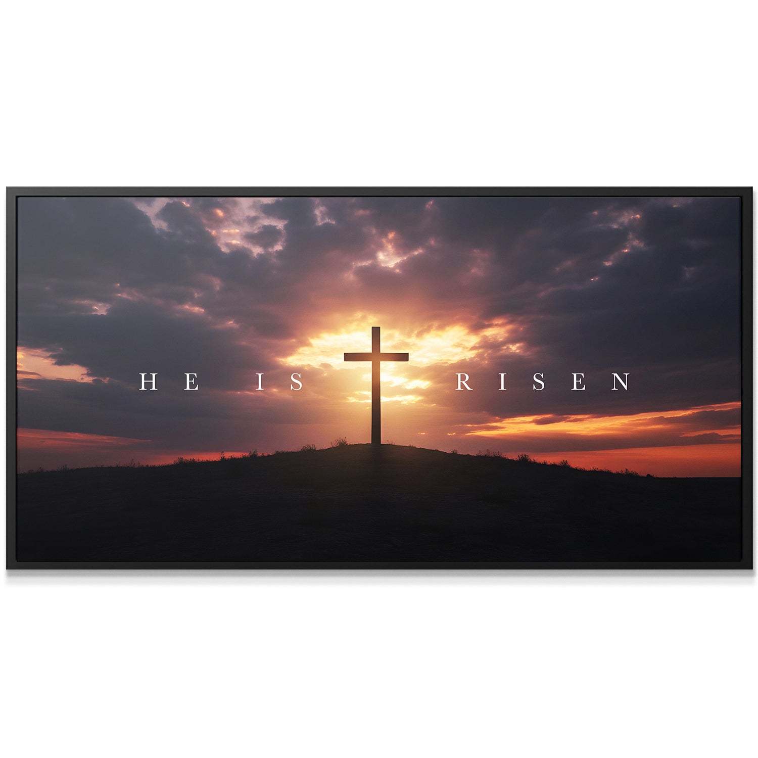 He Is Risen – Cross - IKONICK - BIBLE