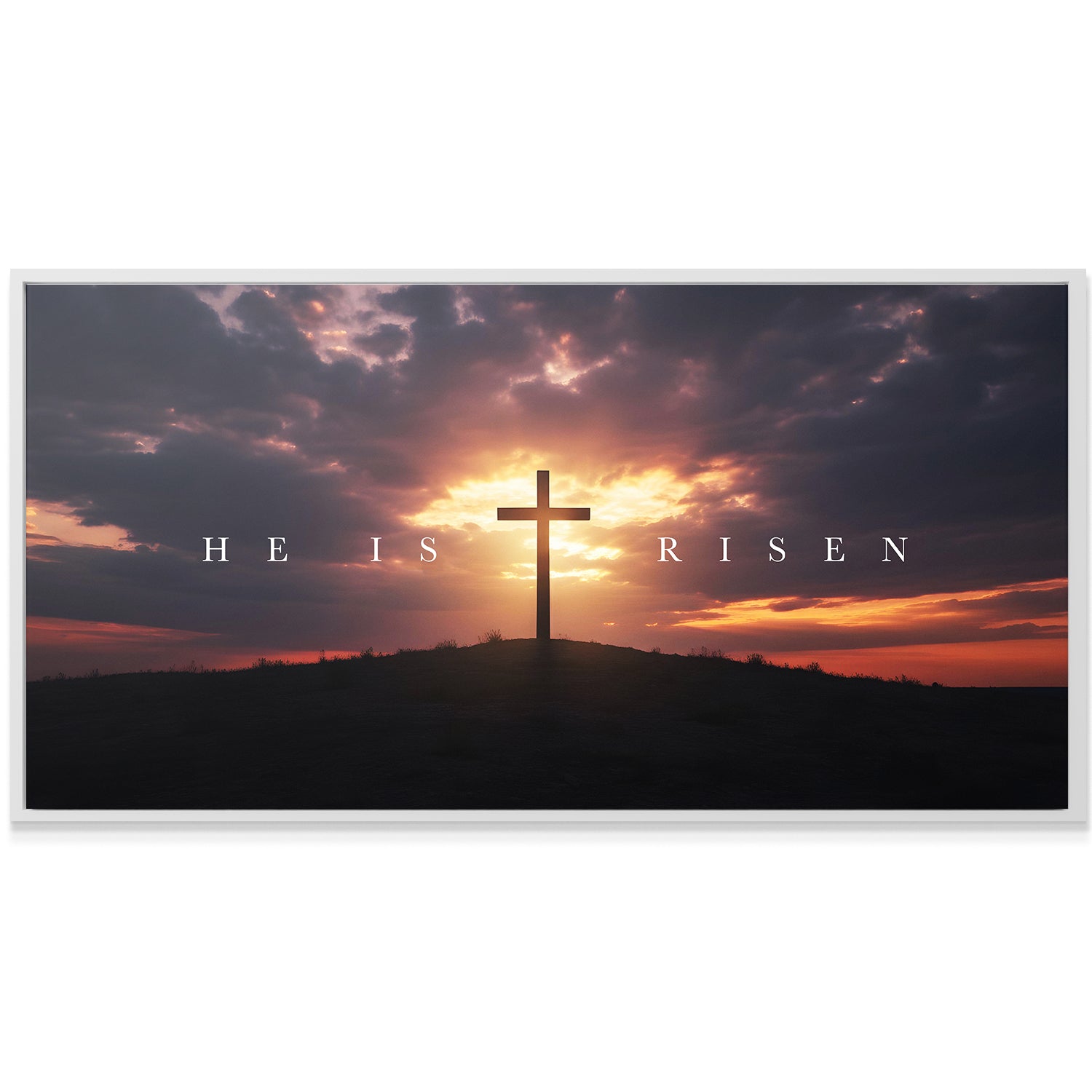 He Is Risen – Cross - IKONICK - BIBLE