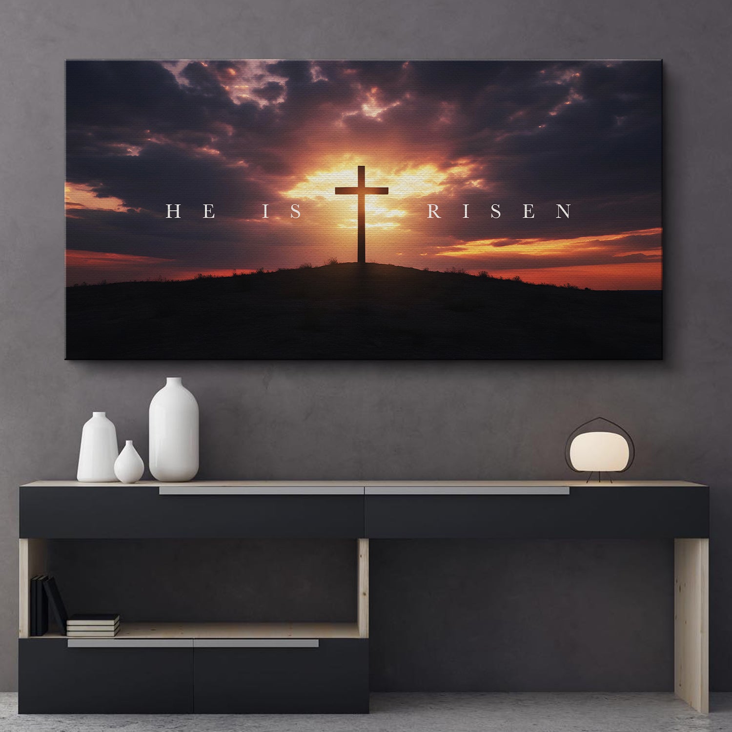 He Is Risen – Cross - IKONICK - BIBLE