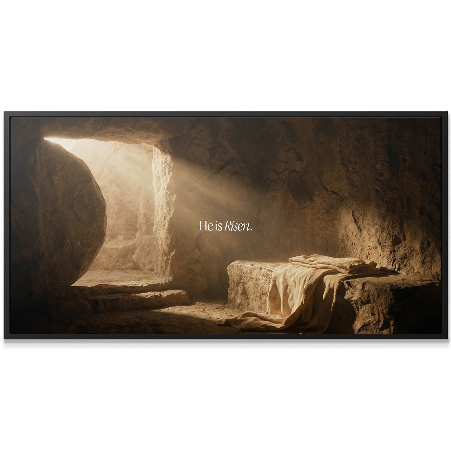 He Is Risen – Empty Tomb - IKONICK - BIBLE
