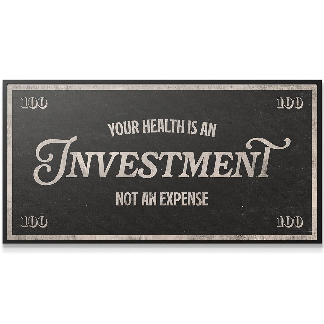 Health Is An Investment - IKONICK - IKONICK Original