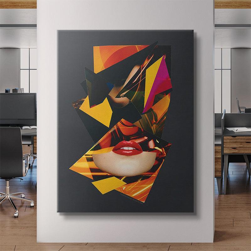 Motivational Canvas Art Designed