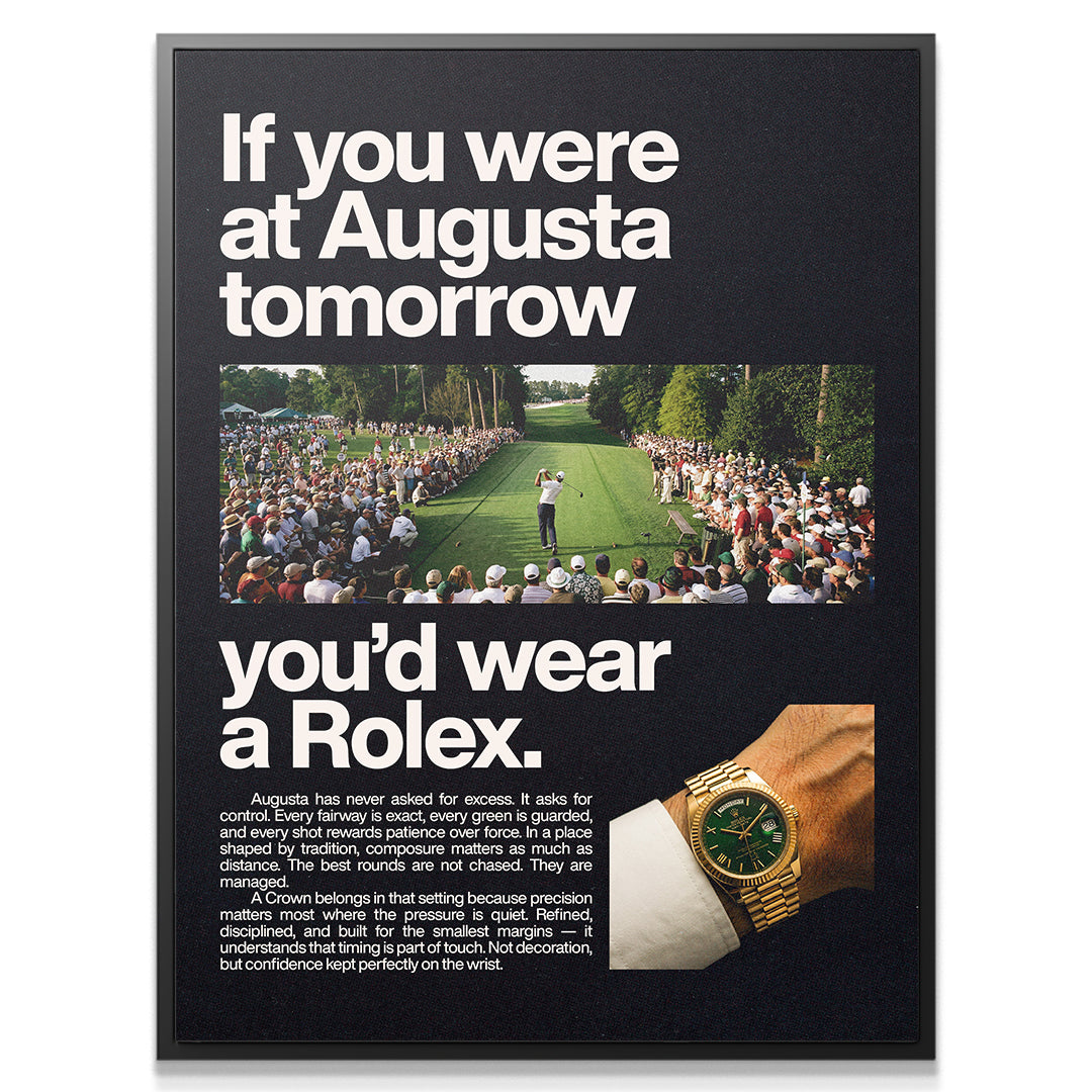 If You Were At Augusta Tomorrow