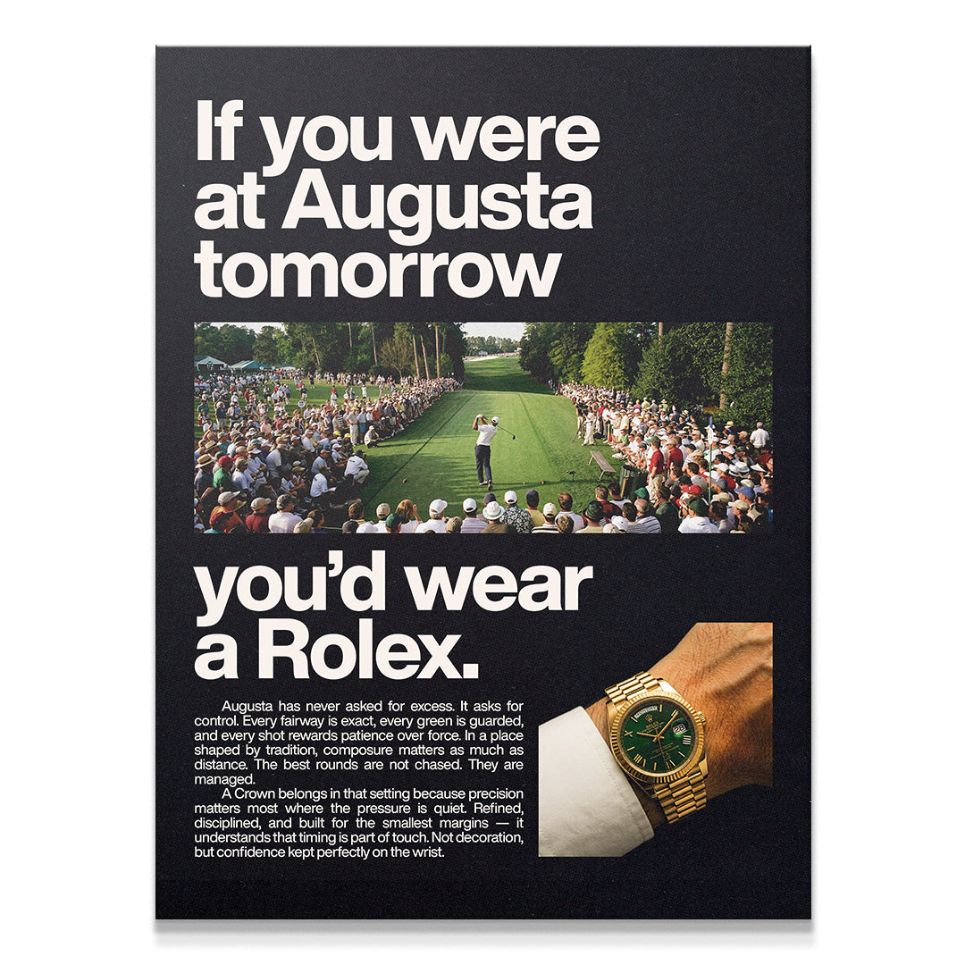 If You Were At Augusta Tomorrow