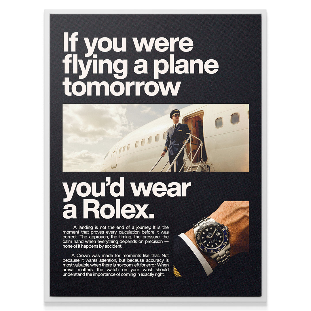If You Were Flying A Plane Tomorrow