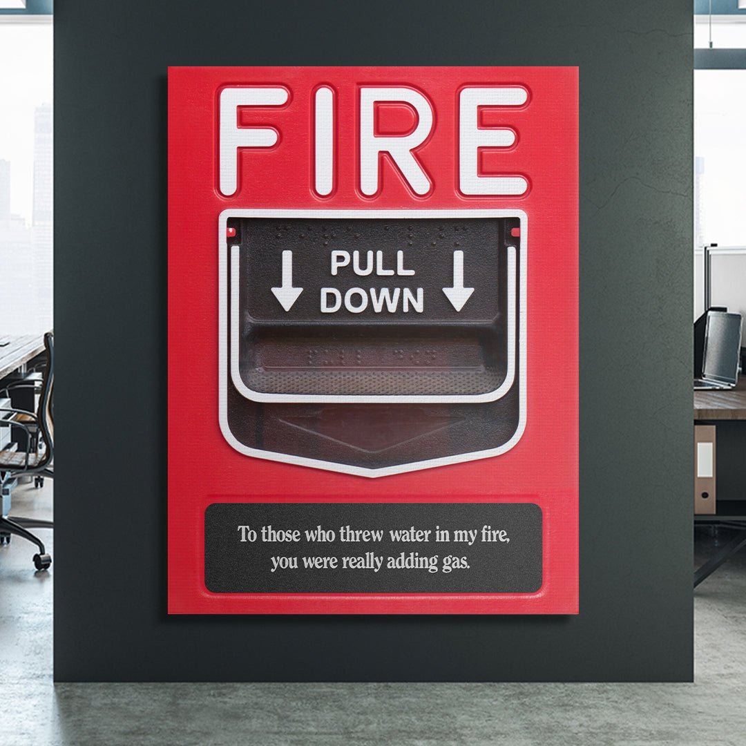 Motivational Canvas Art Designed
