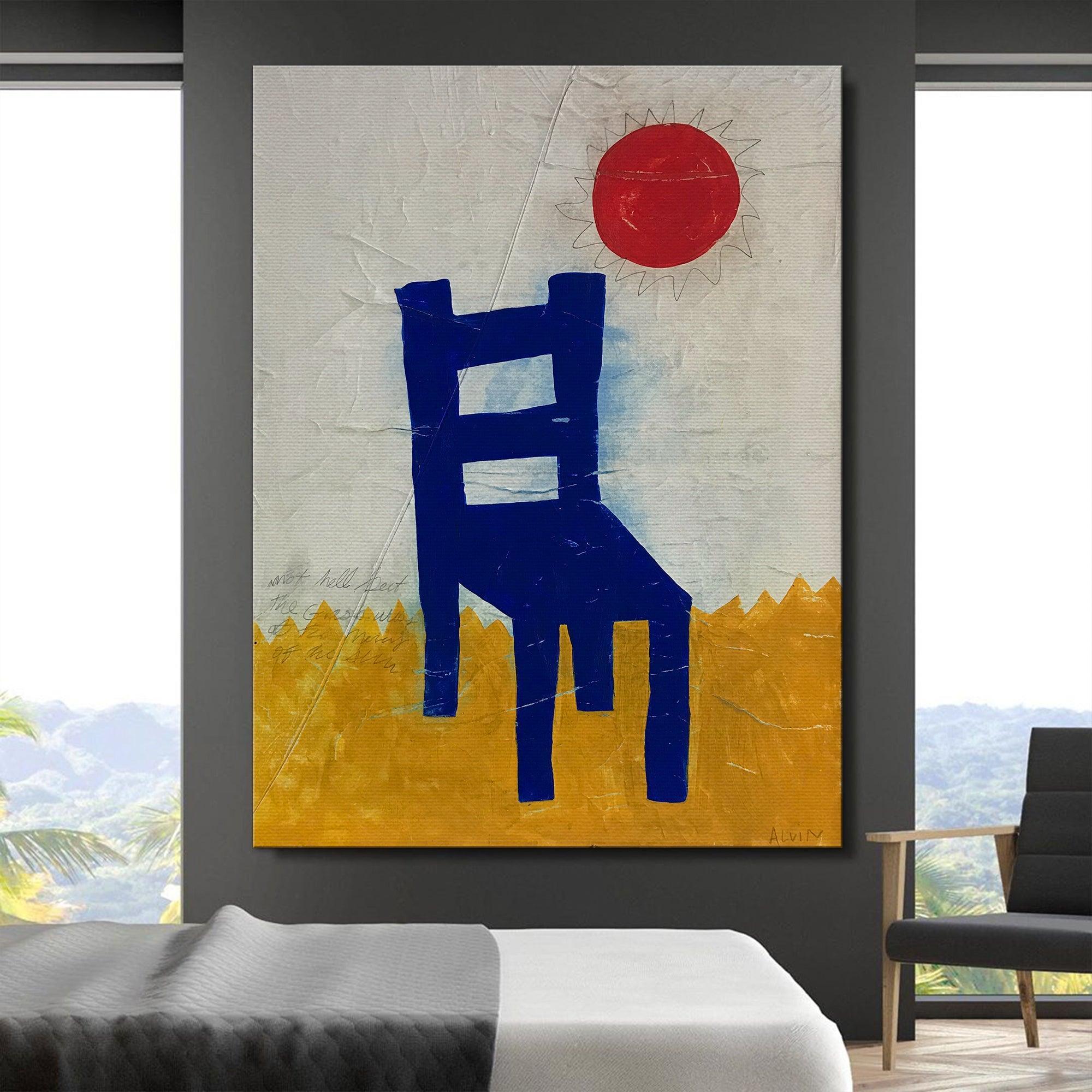 Blue Chair - IKONICK - Alex Vincini
