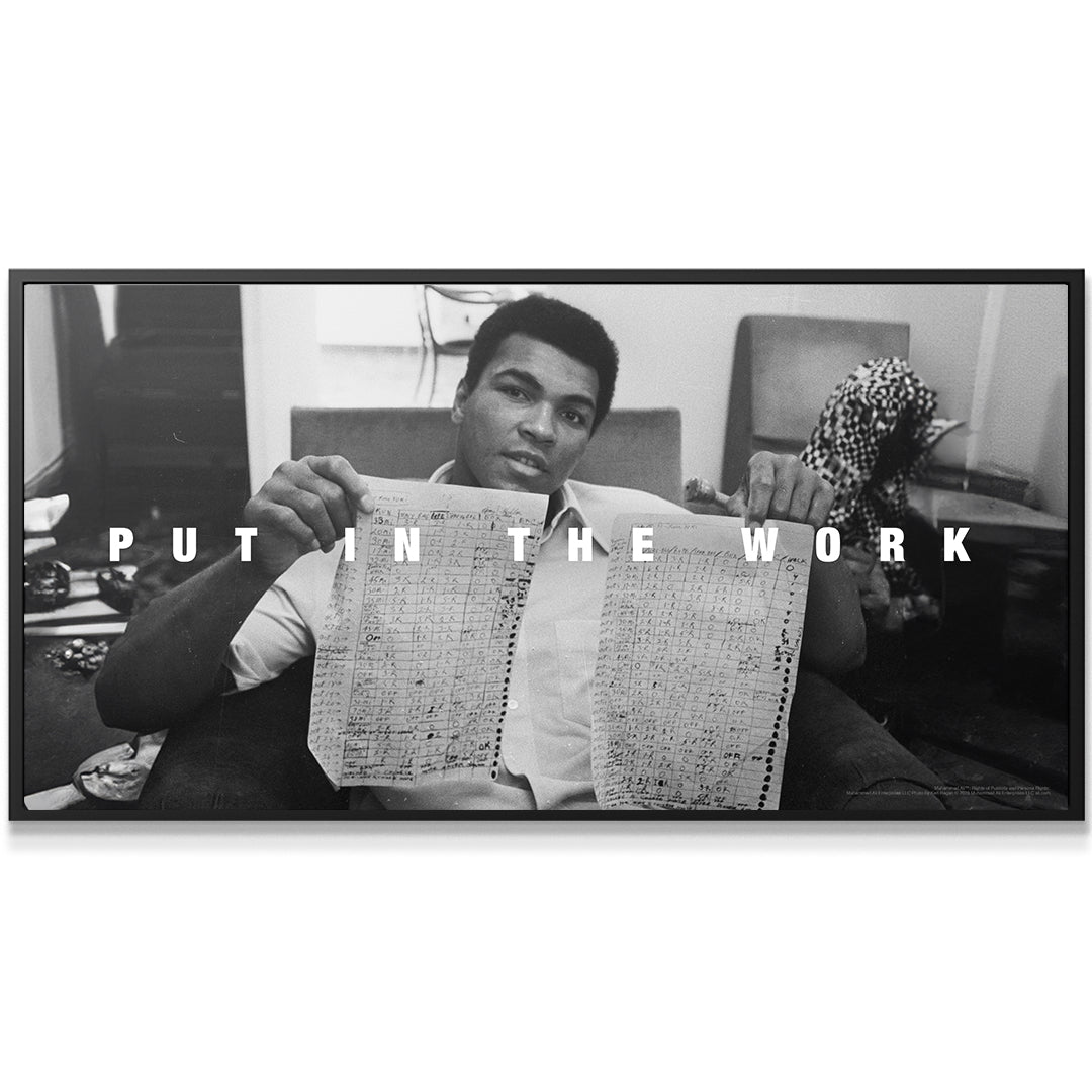 Muhammad Ali - Put In The Work - IKONICK - Muhammad Ali