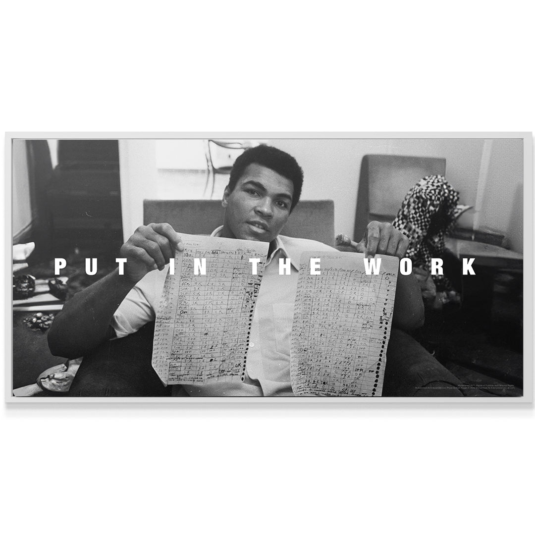 Muhammad Ali - Put In The Work - IKONICK - Muhammad Ali