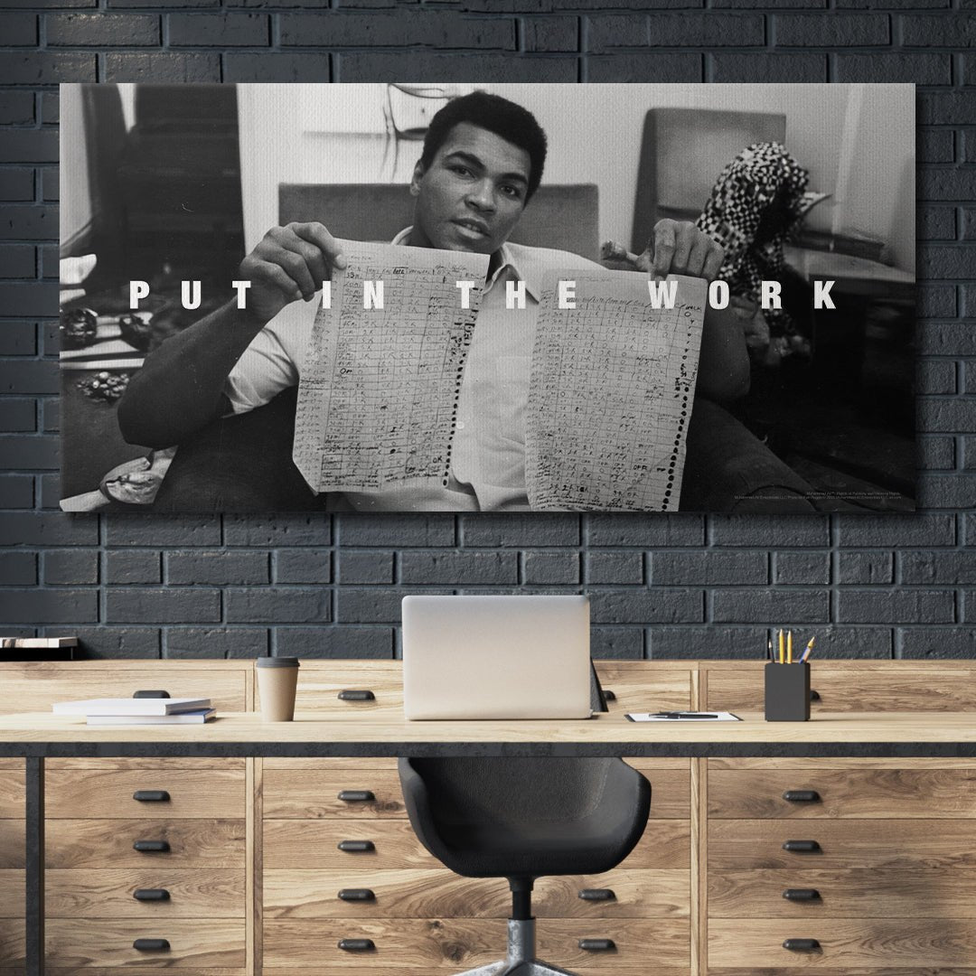 Muhammad Ali - Put In The Work - IKONICK - Muhammad Ali